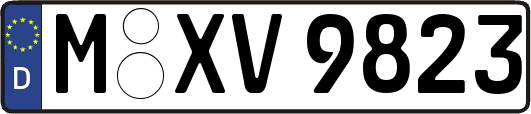 M-XV9823