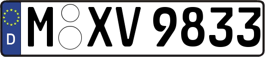M-XV9833