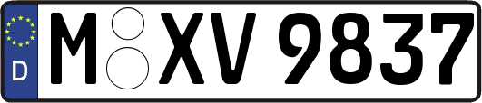 M-XV9837