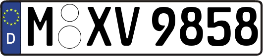 M-XV9858