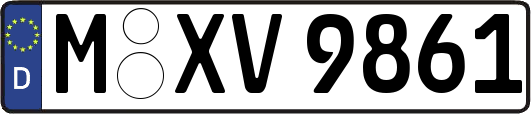 M-XV9861