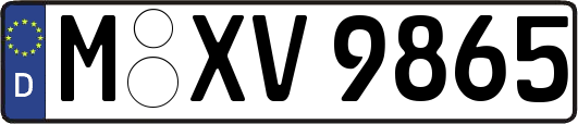 M-XV9865