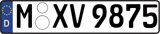 M-XV9875