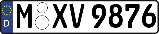 M-XV9876