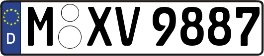 M-XV9887