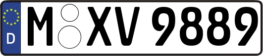 M-XV9889