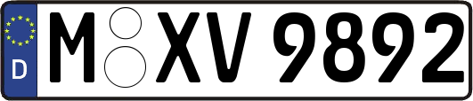 M-XV9892