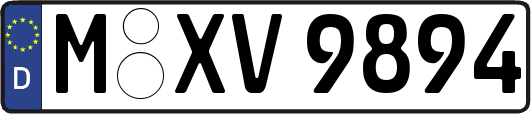 M-XV9894