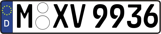 M-XV9936