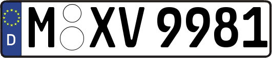 M-XV9981