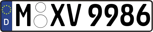 M-XV9986