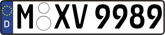 M-XV9989