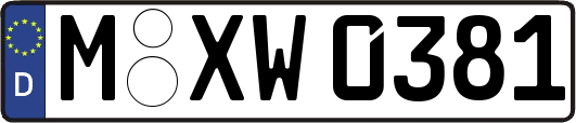 M-XW0381