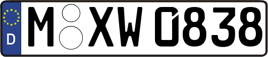 M-XW0838