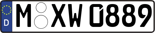 M-XW0889