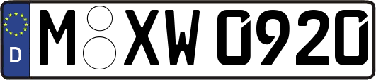 M-XW0920