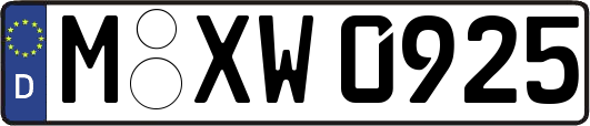 M-XW0925