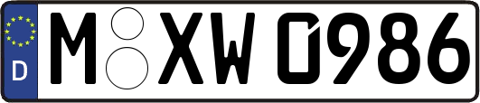 M-XW0986