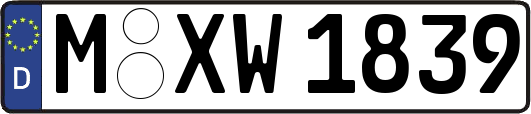M-XW1839
