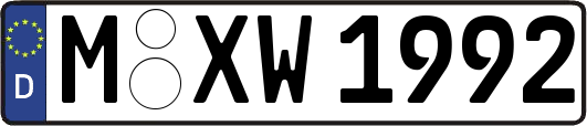 M-XW1992