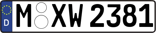 M-XW2381