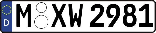 M-XW2981