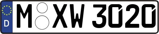 M-XW3020