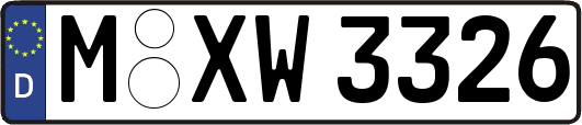 M-XW3326