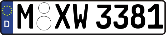 M-XW3381