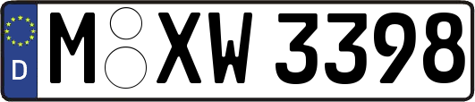 M-XW3398