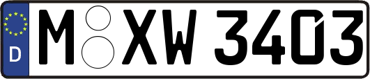 M-XW3403