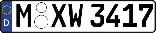 M-XW3417