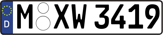 M-XW3419