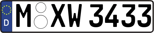 M-XW3433