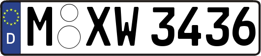 M-XW3436