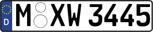 M-XW3445