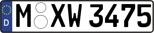 M-XW3475