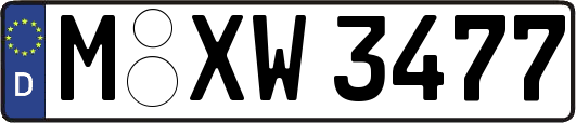 M-XW3477