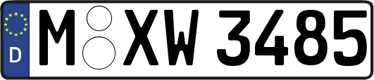 M-XW3485