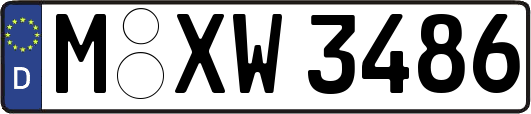 M-XW3486