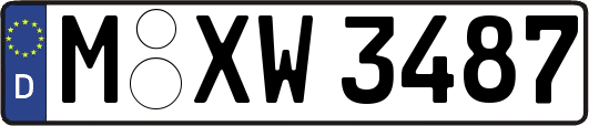 M-XW3487