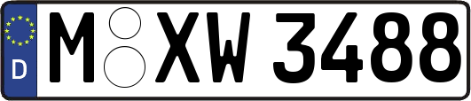M-XW3488