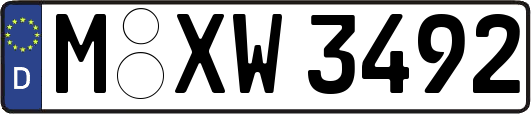 M-XW3492