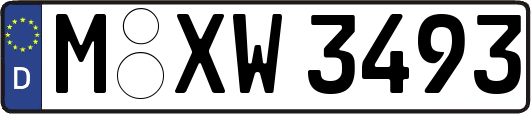 M-XW3493