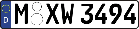 M-XW3494