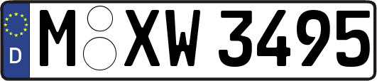 M-XW3495