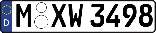 M-XW3498