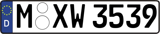 M-XW3539