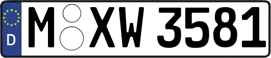 M-XW3581