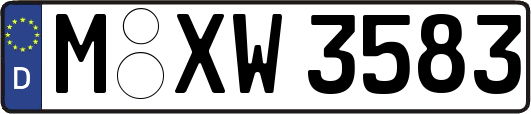 M-XW3583